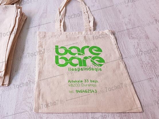 Bolsa en algodón
